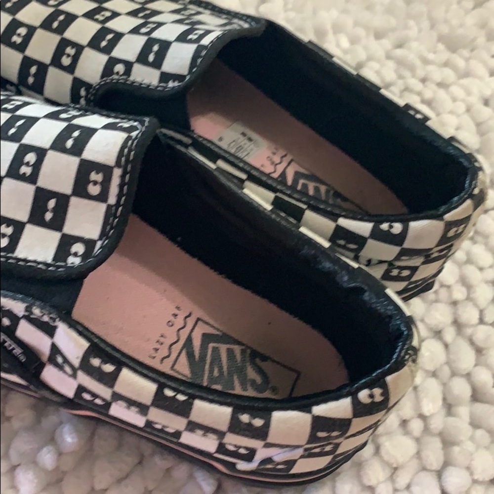🌸👀Checkered Lazy Eye Vans 🌸! RARE 👀!! SOLD OUT - Picture 8 of 11